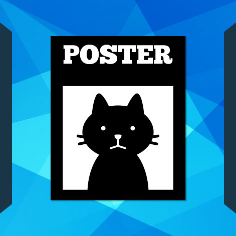 営業品目:ポスター